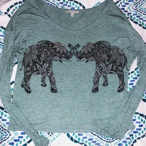 Charolette Russe elephant top